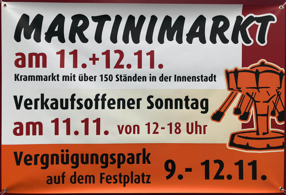 Martinimarkt Plakat 2018